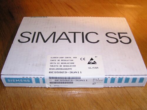 NEW - Siemens 6ES5923-3UA11 E:07 S5 923A COORDINATOR factory sealed