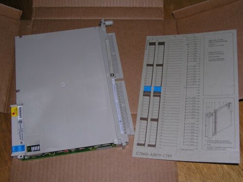 NEW - Siemens 6ES5430-4UA12 E:04 S5 430 DIGITAL INPUT MODULE open original box