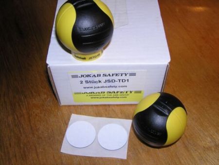 NEW - Jokab Safety 20-007-31 2000731 JSTD1B Safeball, 2 pieces in original box