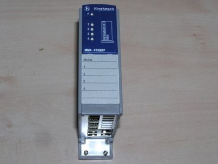 Hirschmann MM4-4TX/SFP 943010001 943 010-001 MICE Media Mini-GBIC as new condit.