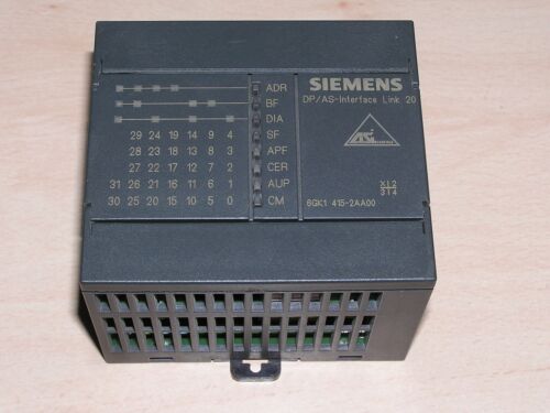 Siemens 6GK1415-2AA00 E:01 SIMATIC NET DP/AS-Interface Link 20 used excellent