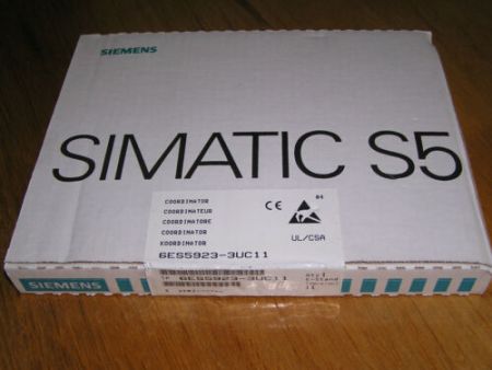 NEW - Siemens 6ES5923-3UC11 E:11 Simatic S5 923C Coordinator 135U/155U sealed