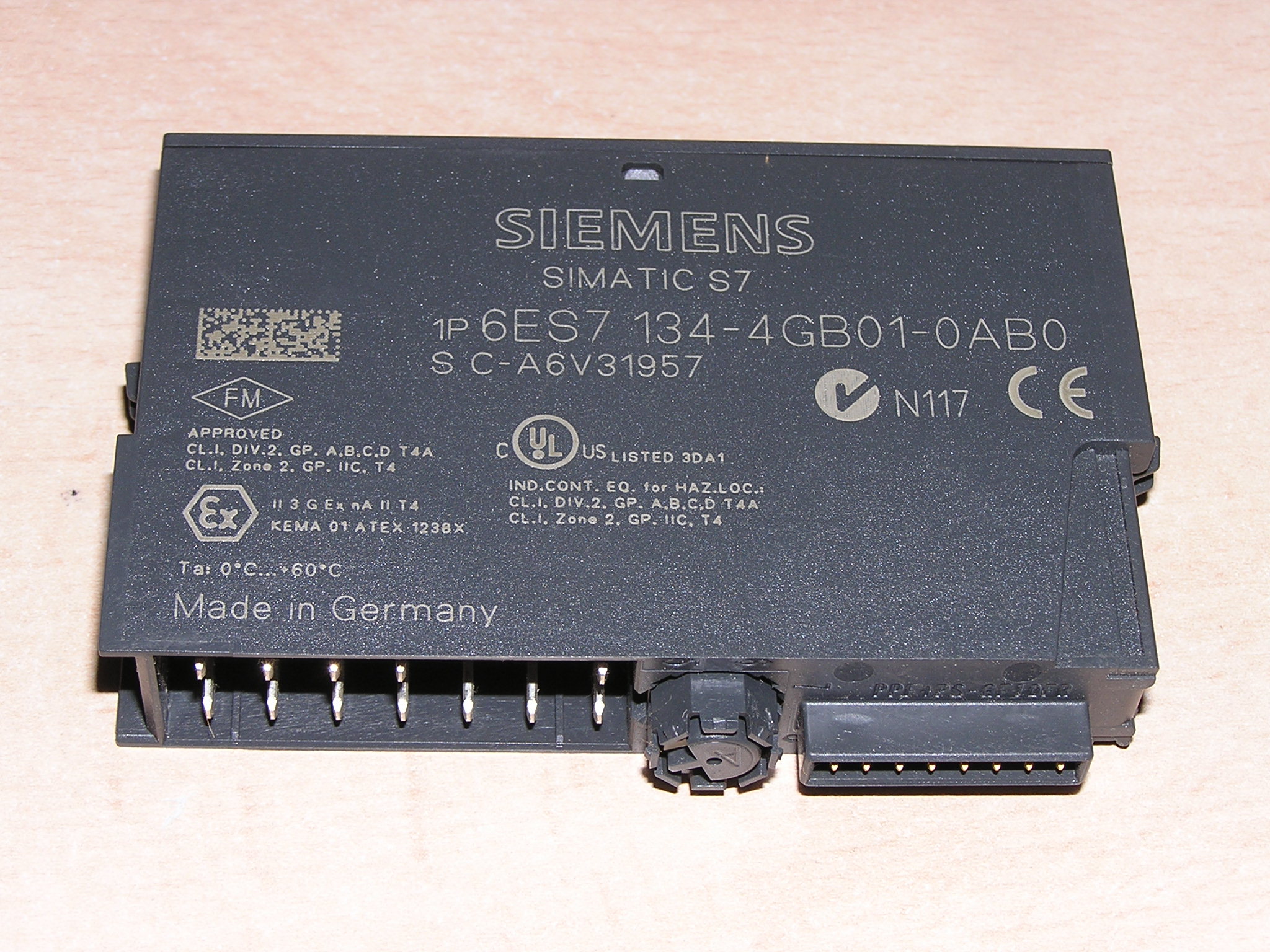 Siemens 6ES7134-4GB01-0AB0 DP Electronics Module ET200S - New, China
