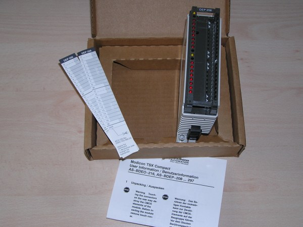 Unused - Schneider DEP 256 / AS-BDEP-256 042703464 AEG Modicon TSX similar box