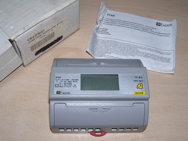 NEW - Enerdis ULYS ETAR CEAR1001 Electronic energy meter in original box